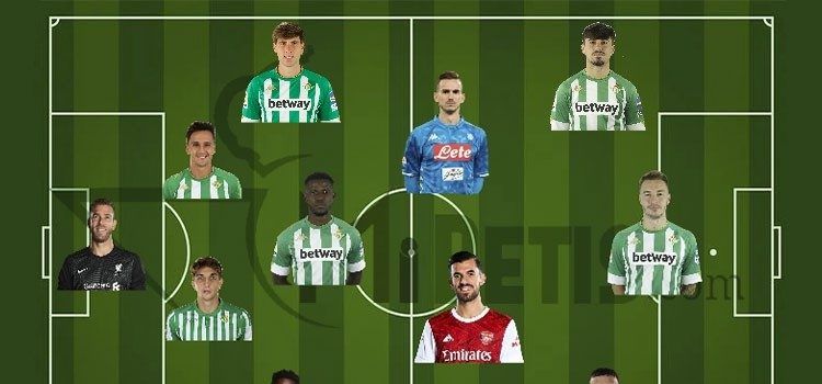 El once de los mejores canteranos actuales del Betis