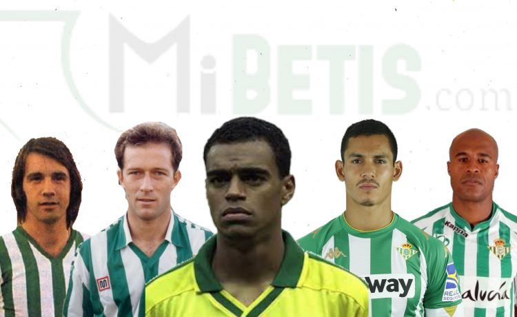 Los 10 jugadores extranjeros que más veces han vestido la camiseta del Real Betis Balompié en partidos oficiales Los 10 jugadores extranjeros que más veces han vestido la camiseta del Real Betis Balompié en partidos oficiales