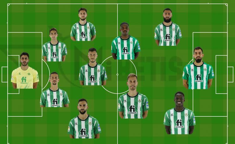 Posible once inicial del Real Betis contra el Celta en Balaídos