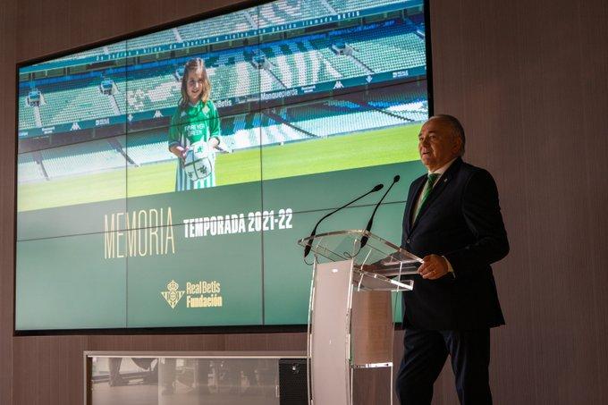 La Fundación del Betis alcanzó 21.503 beneficiarios en su décimo año